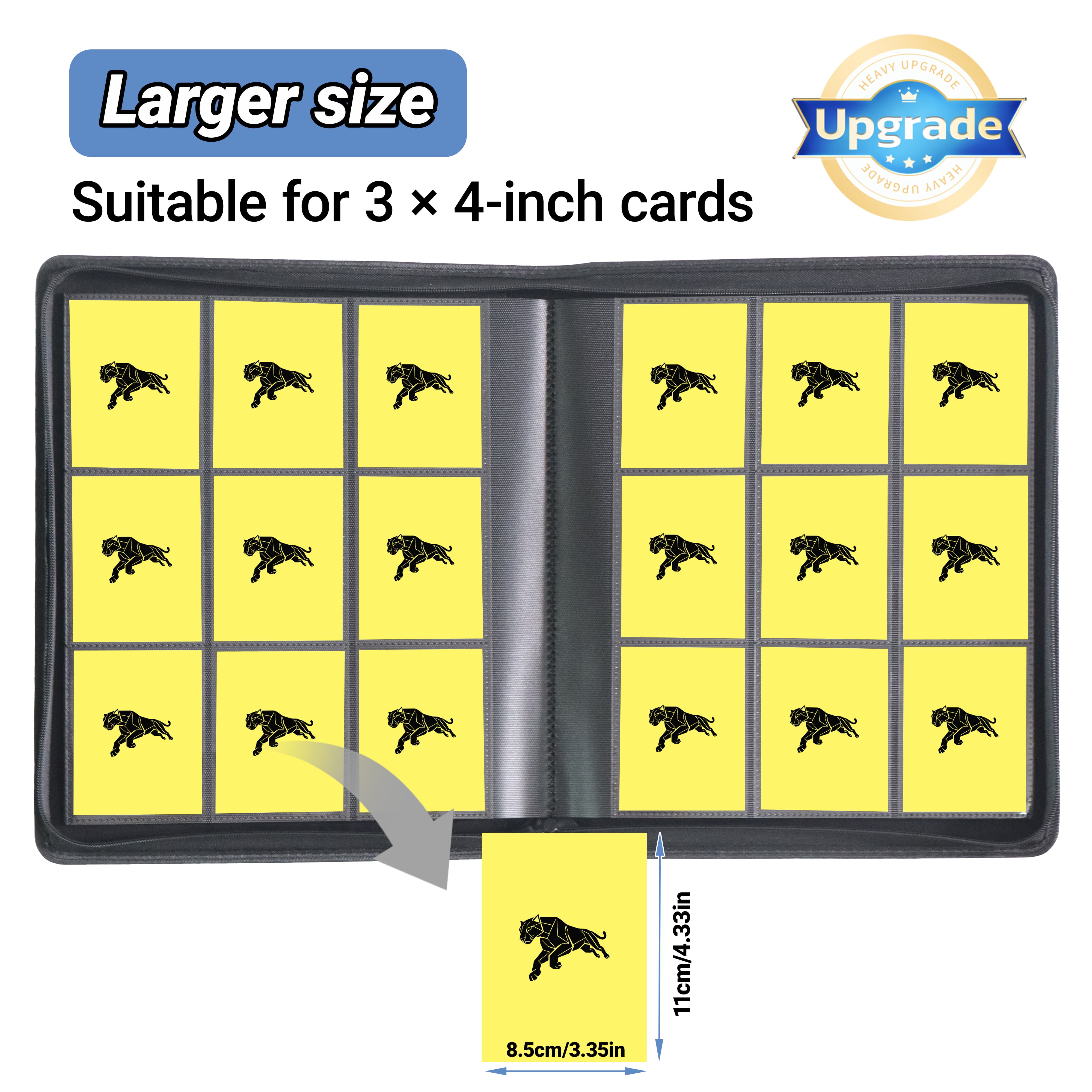 360 Pockets 9-Pocket PU Leathe - Card Index Box avaliação e preço