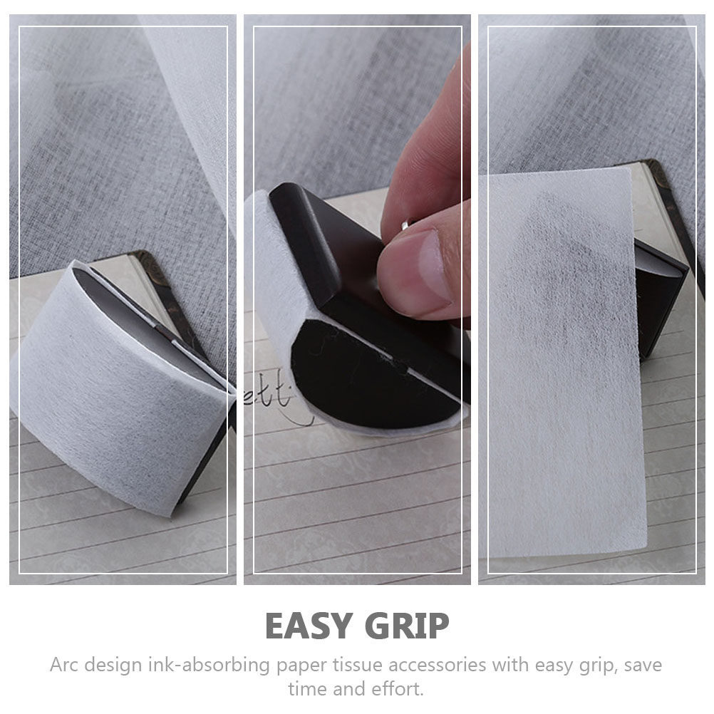 2Pcs Wood Rocker Blotter Porta - Ink Blotter Paper avaliação e preço