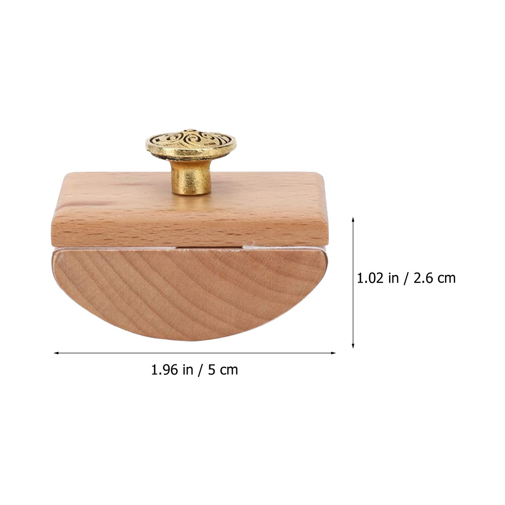2Pcs Wood Rocker Blotter Porta - Ink Blotter Paper avaliação e preço
