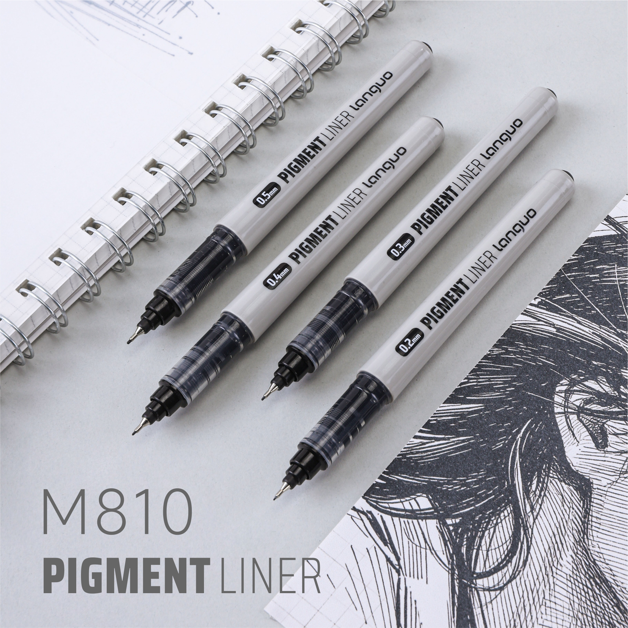 LANGUO 0.2/0.3/0.4/0.5 mm Micr - Correction Pen Fine avaliação e preço