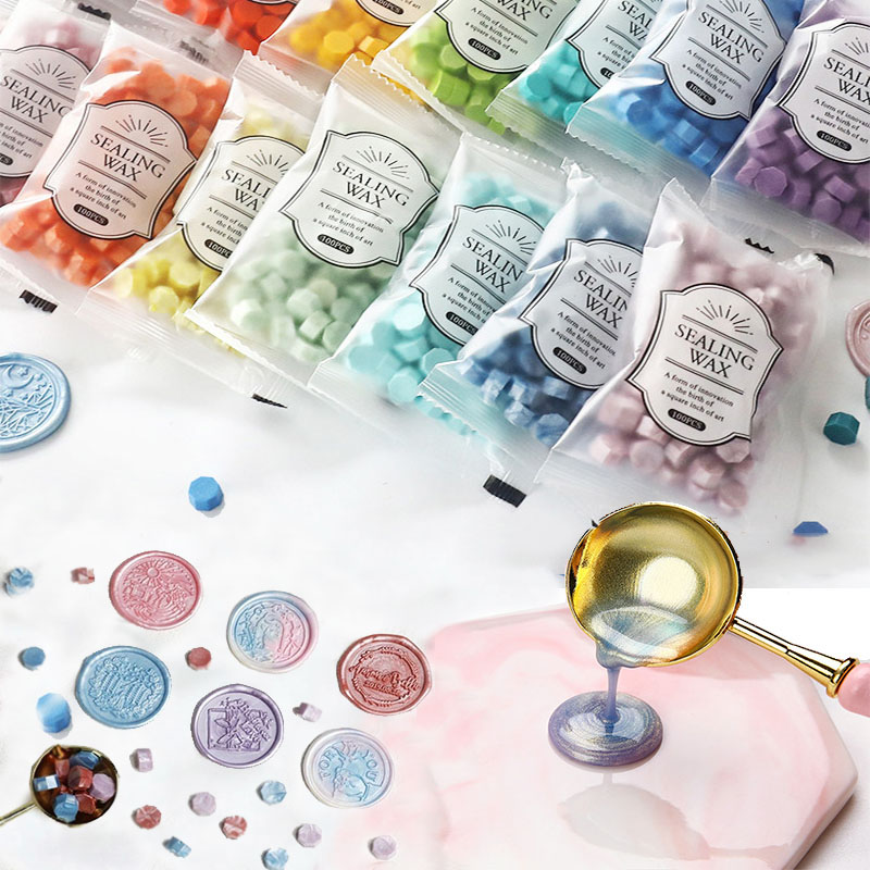 200PCS Wax Beads Wax Lacquer f - Wax Seal Stamp Set avaliação e preço