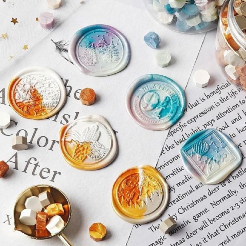 200PCS Wax Beads Wax Lacquer f - Wax Seal Stamp Set avaliação e preço