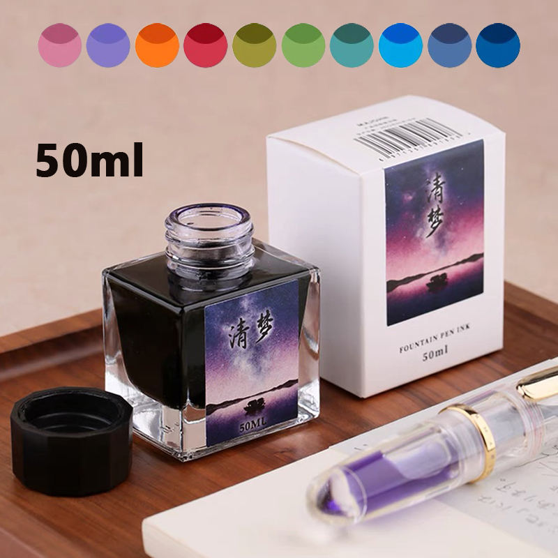 MAJOHN 50ml Fountain Pen Ink V - Fountain Pen Bottled Ink avaliação e preço