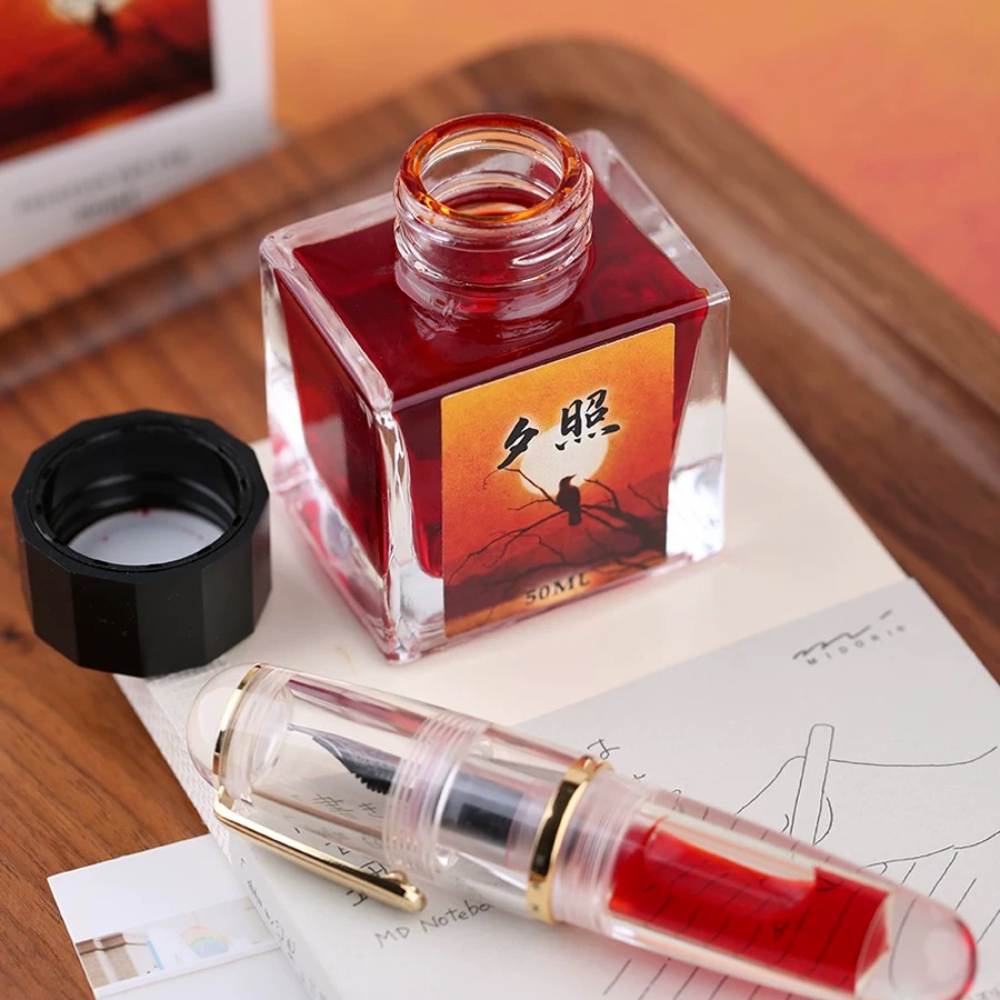 MAJOHN 50ml Fountain Pen Ink V - Fountain Pen Bottled Ink avaliação e preço