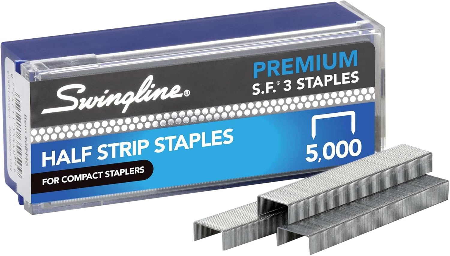 Swingline Staples, S.F. 3, Pre - Stapler Half Strip avaliação e preço