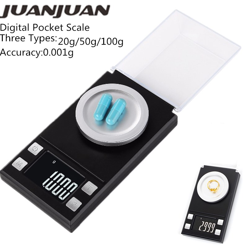 20/50/100g 0.001g Digital Jewe - Tape Dispenser Weighted avaliação e preço