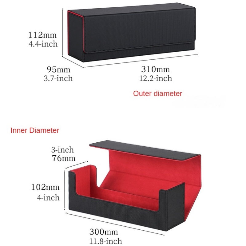 Card Deck Case for 400+ Tradin - Card Index Box avaliação e preço