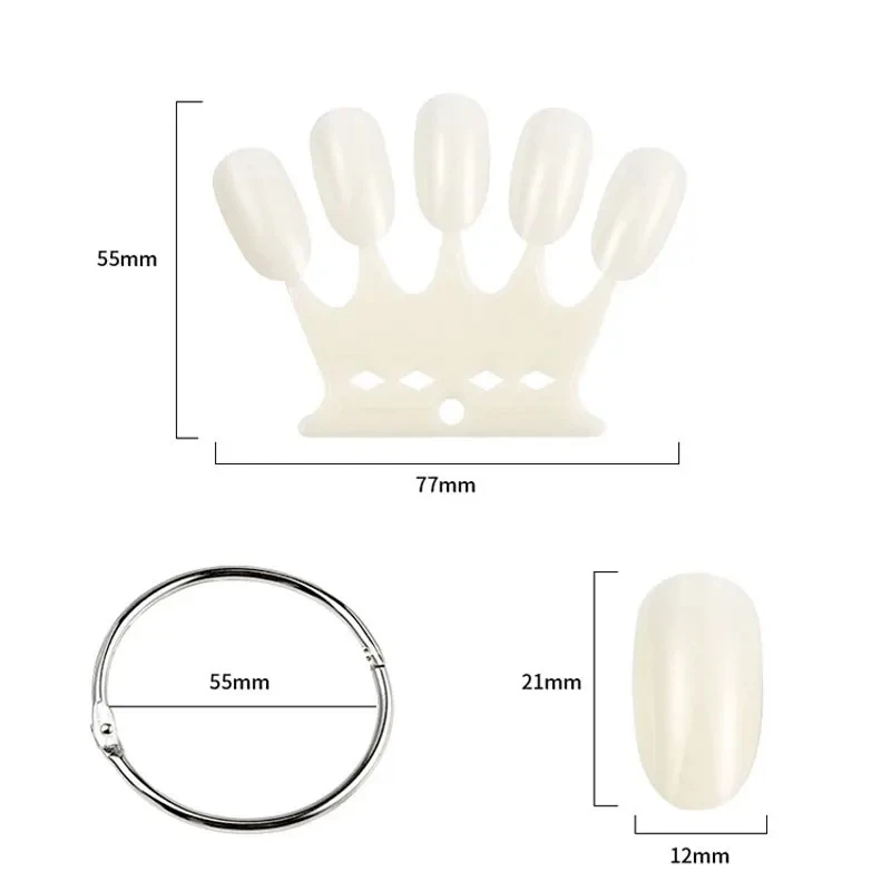 50pcs/pack Crown Shape False T - Gel Refill Pack avaliação e preço