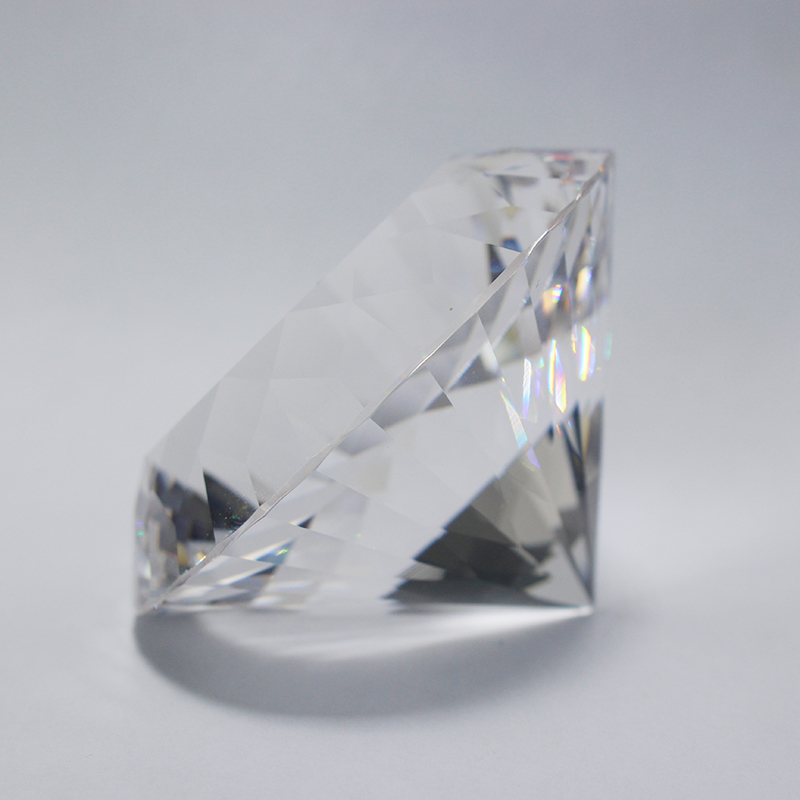 150mm Transparent Optical Crys - Paper Weight Crystal avaliação e preço