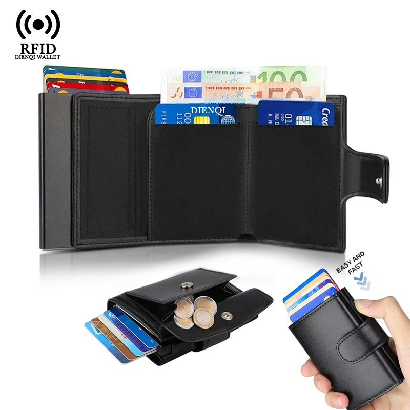 Metal Business Card Case Rfid  - Index Card Holder avaliação e preço