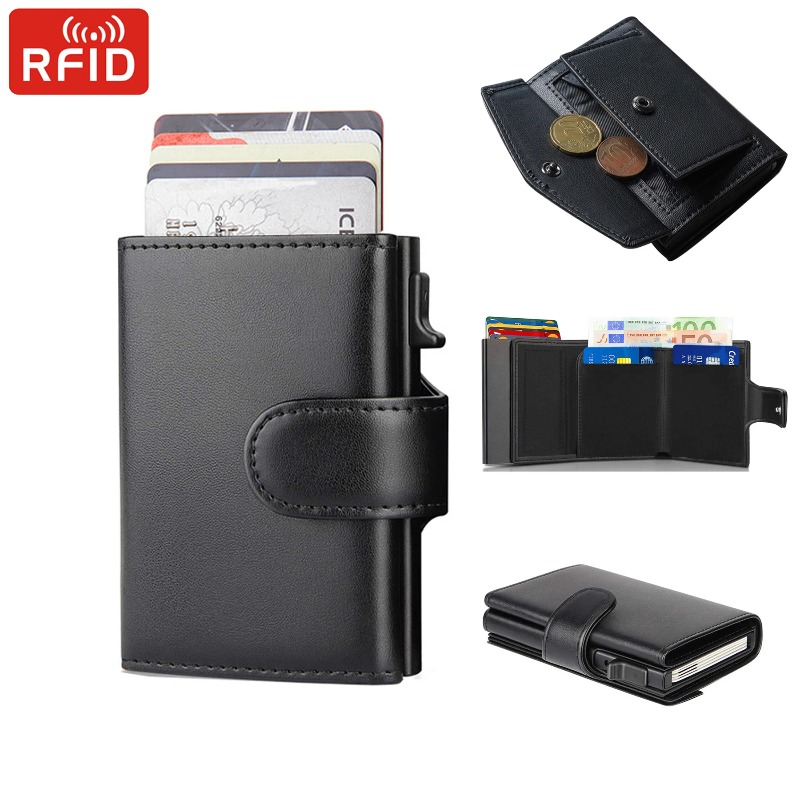 Metal Business Card Case Rfid  - Index Card Holder avaliação e preço