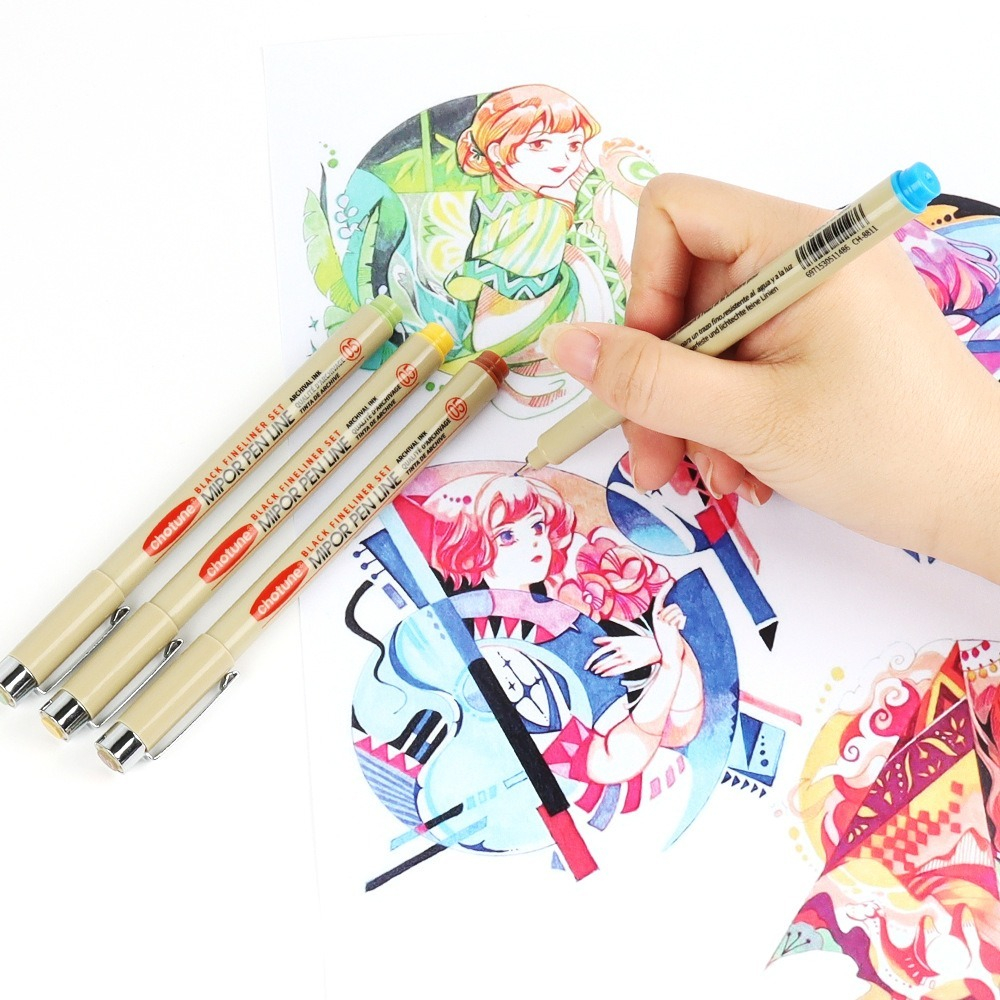 Precision Micro-Line Pens, Set - Archive Box Set avaliação e preço