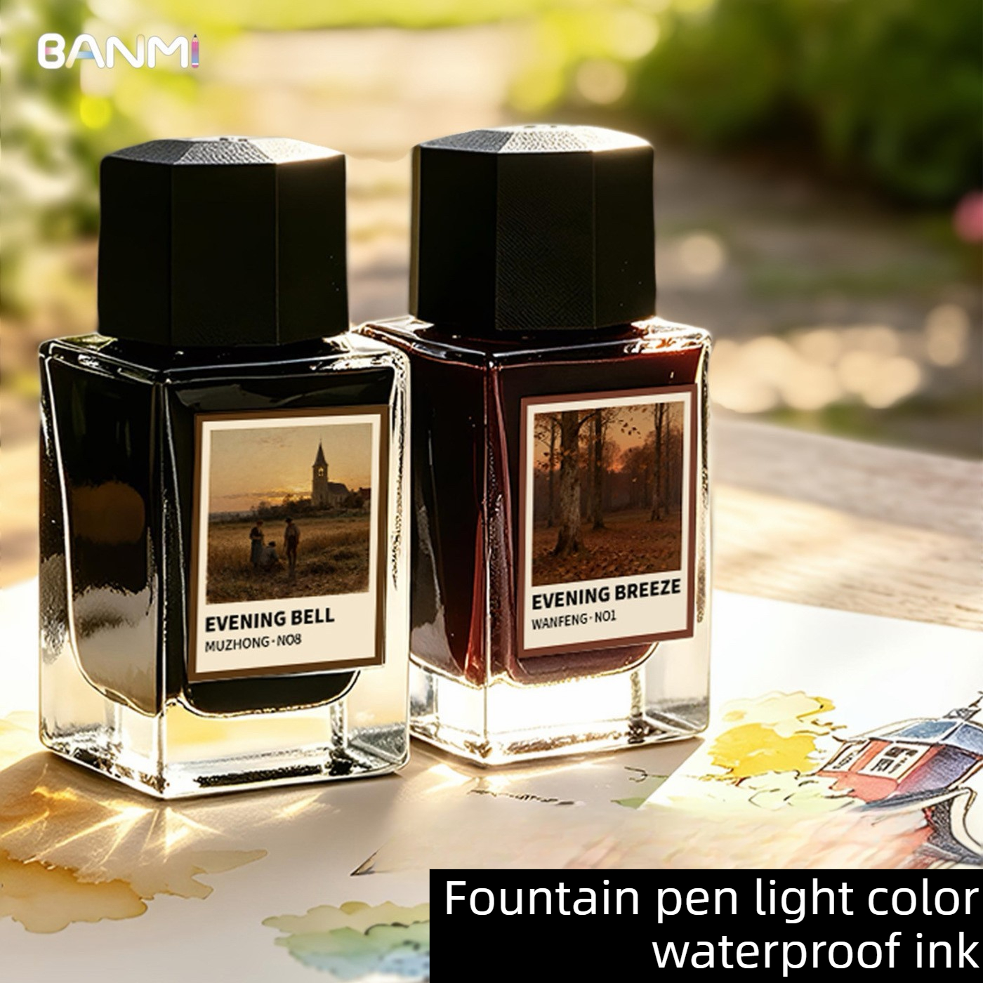 BANMI 10 Color Fountain Pens I - Fountain Pen Bottled Ink avaliação e preço