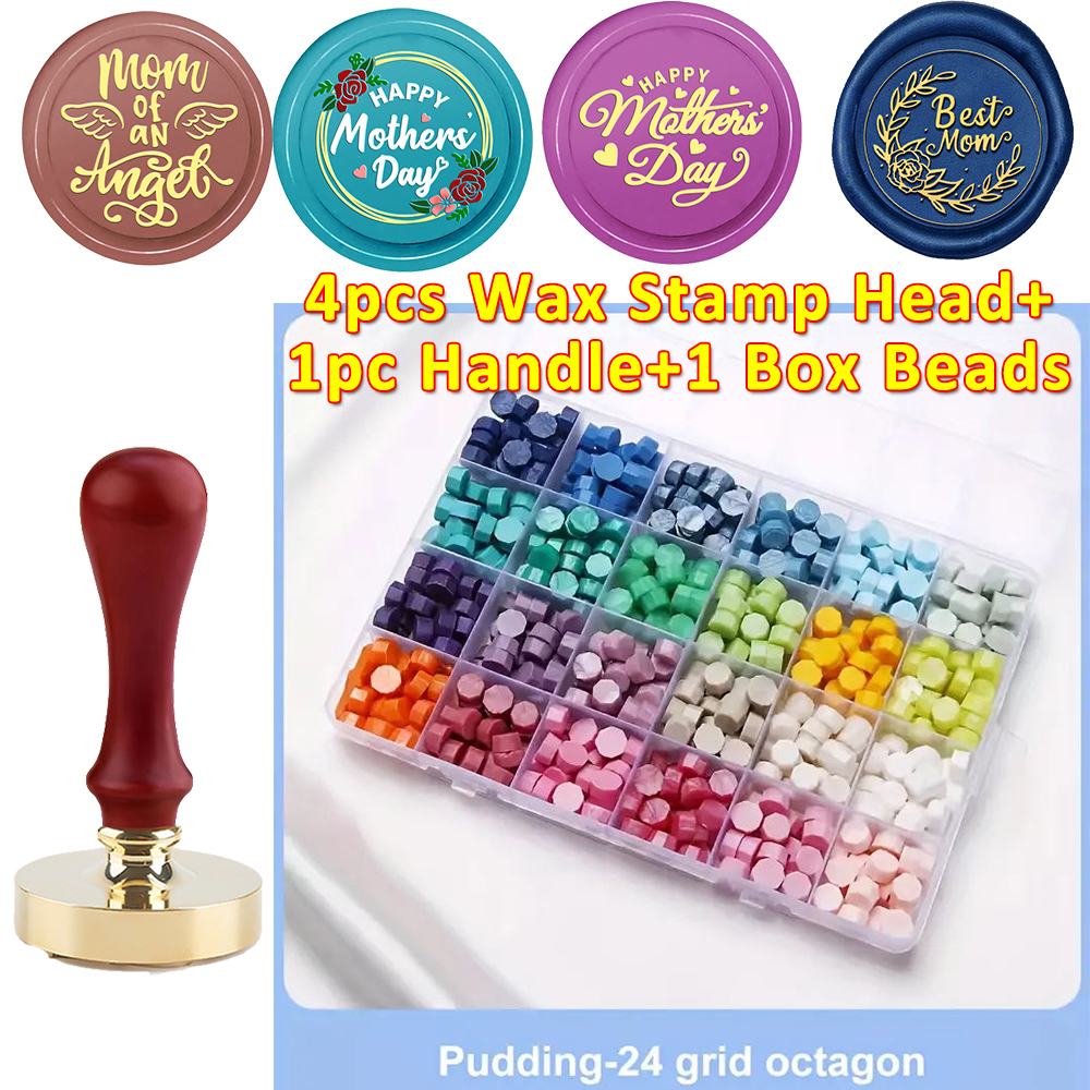 Mother's Day Wax Seal Stamp Se - Wax Seal Stamp Set avaliação e preço