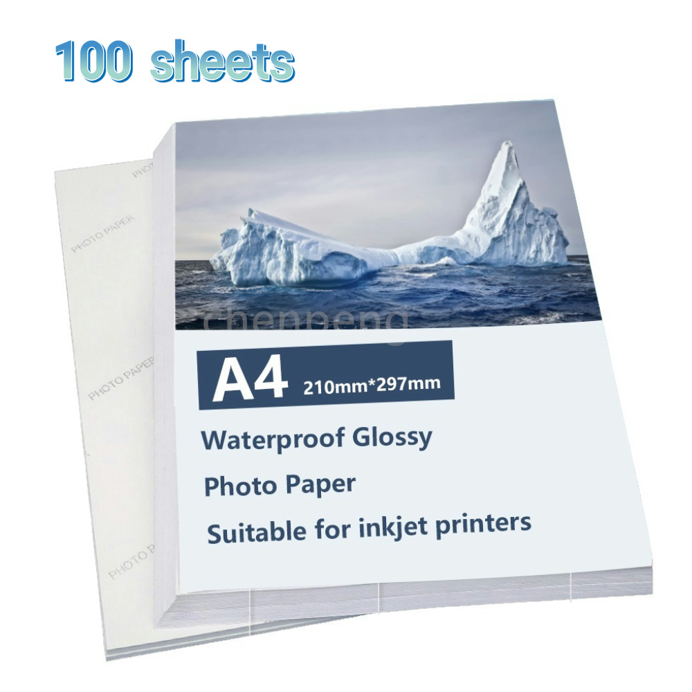 Waterproof Glossy Photo Paper  - Ink Blotter Paper avaliação e preço