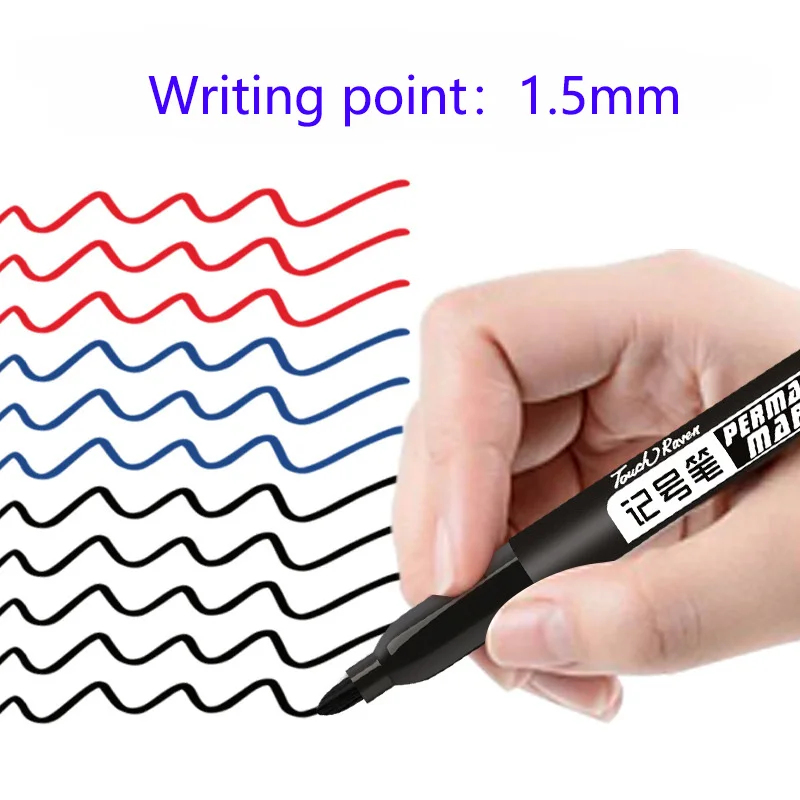 1/2/3pcs Permanent Marker Pen  - Correction Pen Fine avaliação e preço