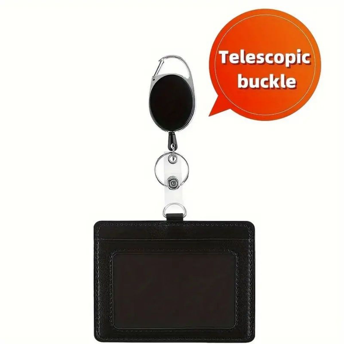 1 pc Horizontal ID badge holde - Index Card Holder avaliação e preço