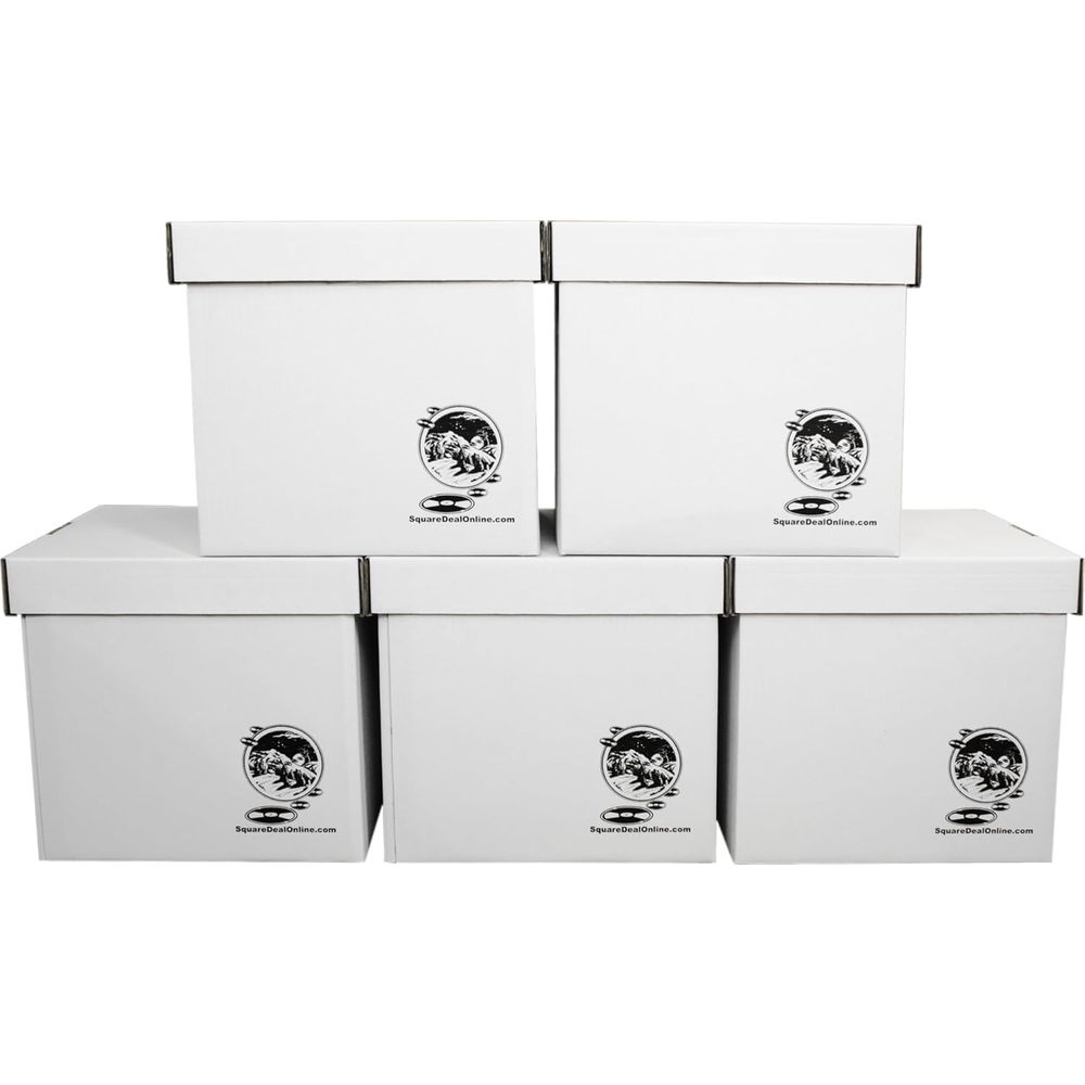 Set of 5 Heavy-Duty 12 Vinyl R - Archive Box Set avaliação e preço
