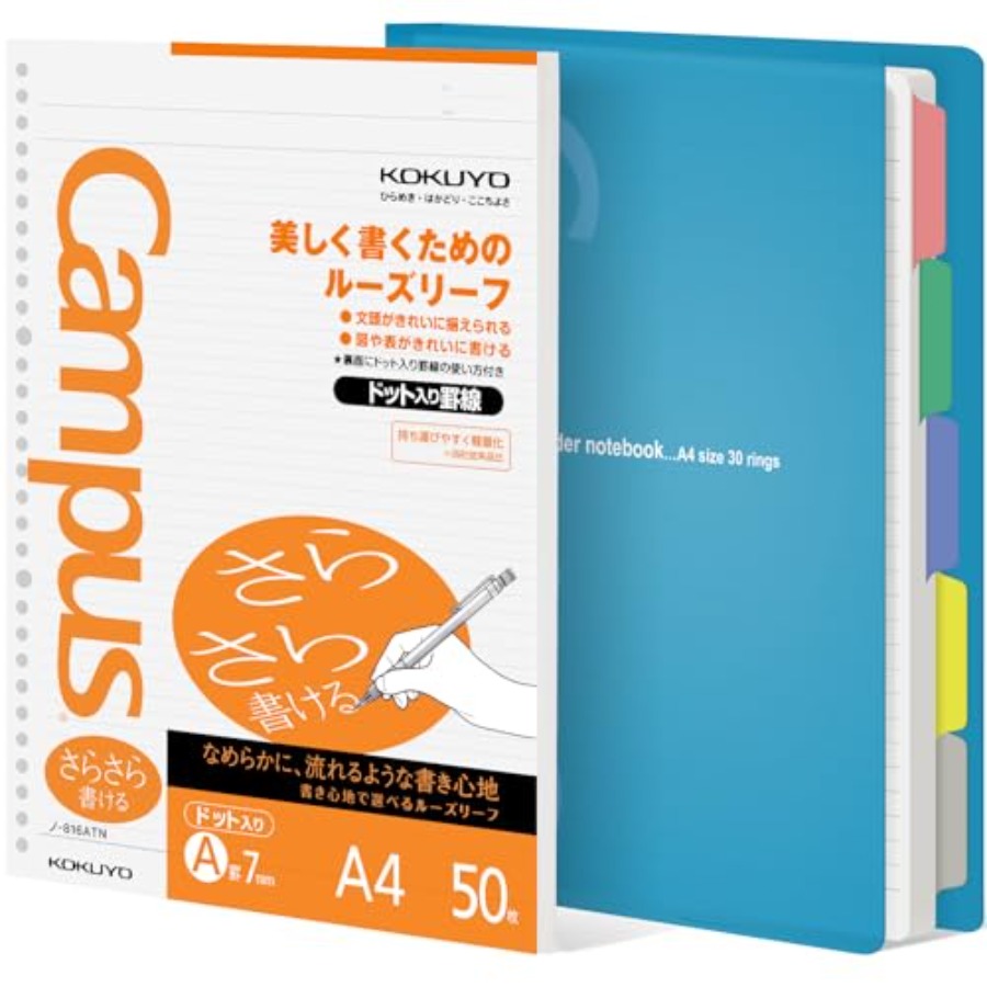 5 Subject Spiral Notebook, Cam - Tab Divider A4 avaliação e preço
