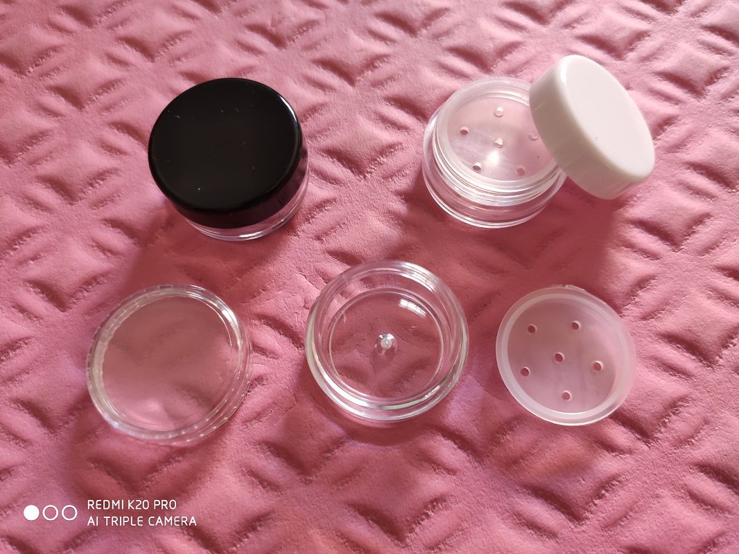 5ML 1G plastic jar pot tin cas - Gel Refill Pack avaliação e preço