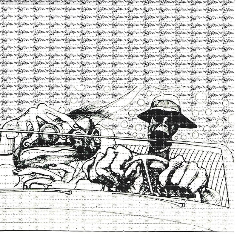 Hunter In Vegas Psychedelic LS - Ink Blotter Paper avaliação e preço