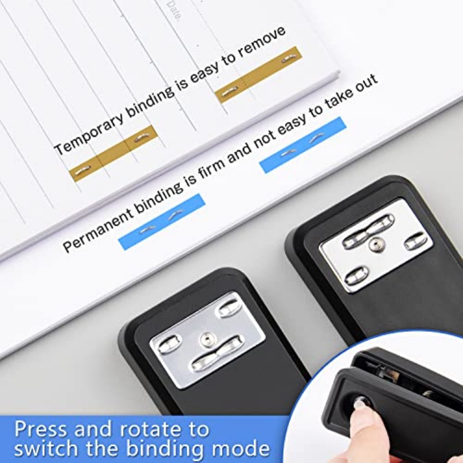 Desktop Office Stapler with 20 - Stapler Half Strip avaliação e preço