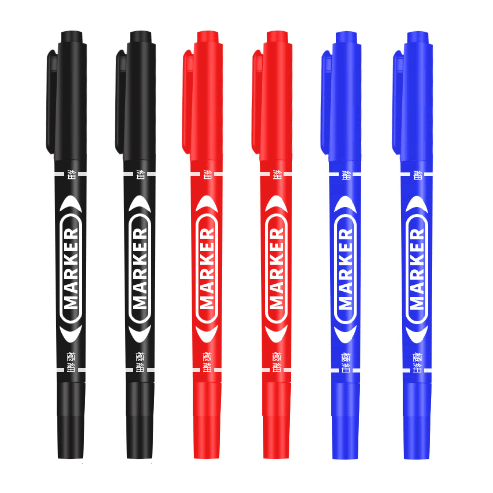 6 Pcs/Set Wholesale Twin Tip P - Correction Pen Fine avaliação e preço