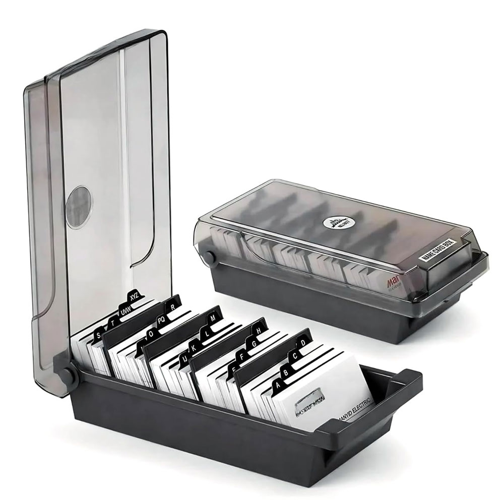Desktop Business Card Box, Lar - Card Index Box avaliação e preço