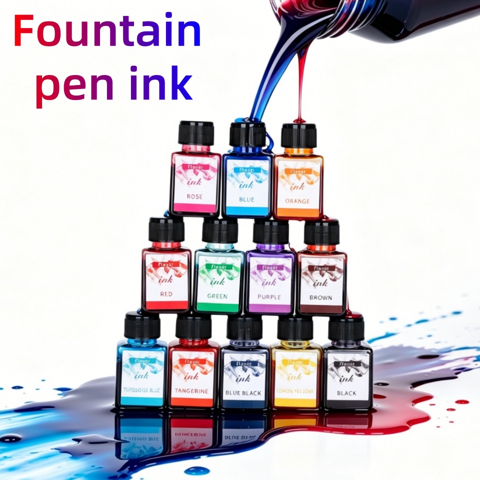 12-colors fountain pen ink, 25 - Fountain Pen Bottled Ink avaliação e preço