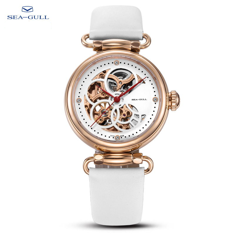 Seagull Openwork Dial Mechanic - Paper Weight Crystal avaliação e preço