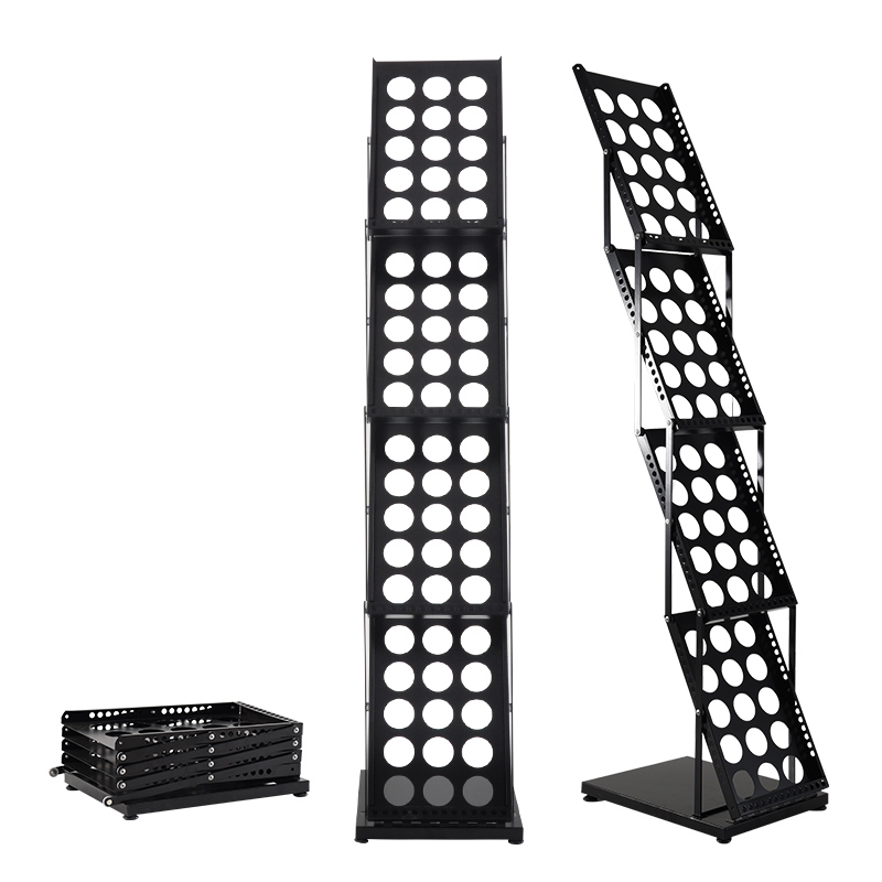 Folding Metal Brochure Magazin - Magazine Holder Rack avaliação e preço