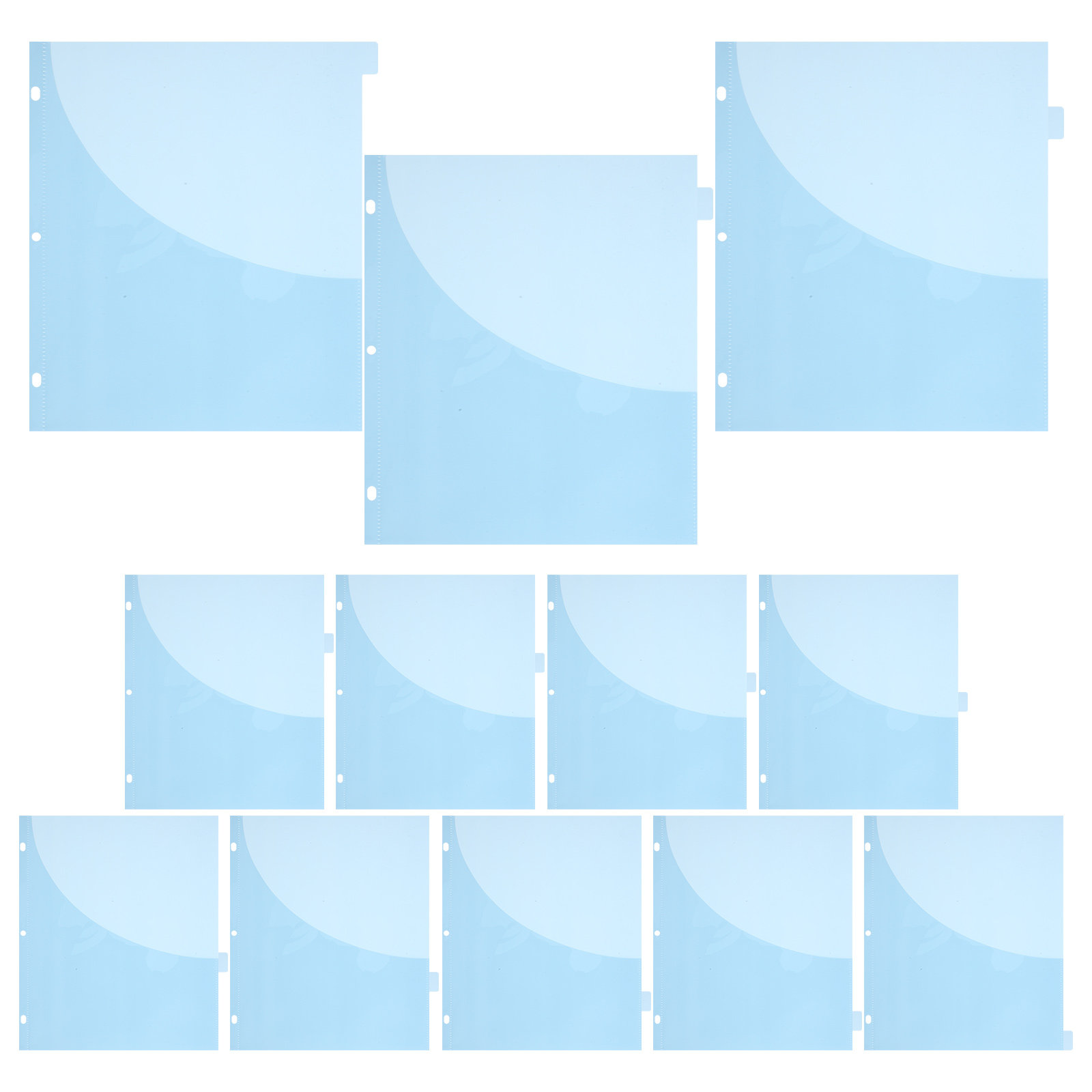 12Pcs Binder Dividers A4 Plast - Tab Divider A4 avaliação e preço