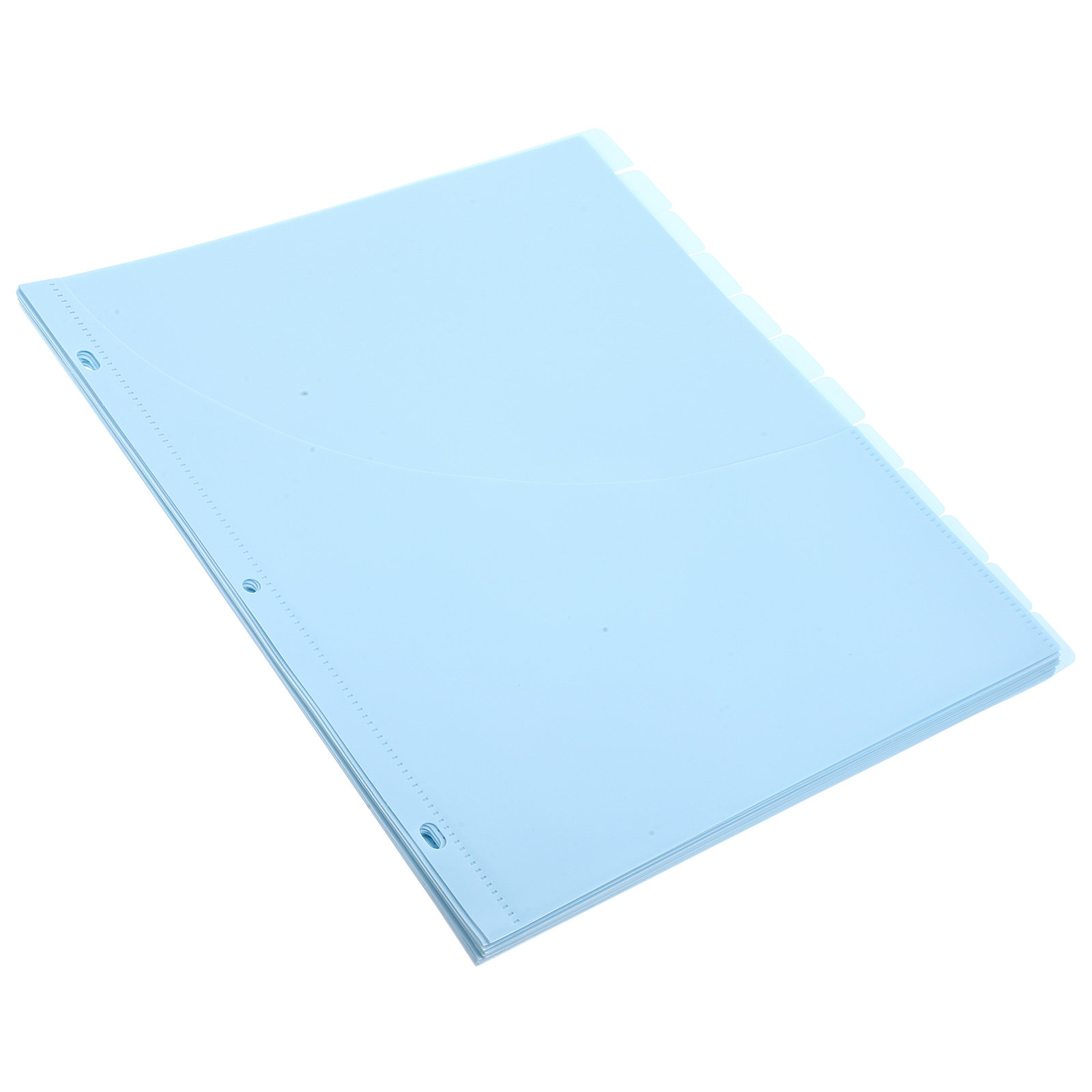 12Pcs Binder Dividers A4 Plast - Tab Divider A4 avaliação e preço