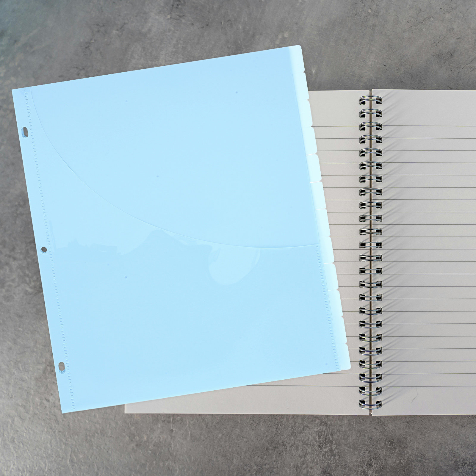 12Pcs Binder Dividers A4 Plast - Tab Divider A4 avaliação e preço