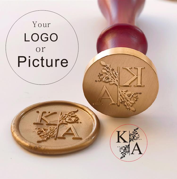 Custom Seal Wax Seal Stamp Cus - Wax Seal Stamp Set avaliação e preço