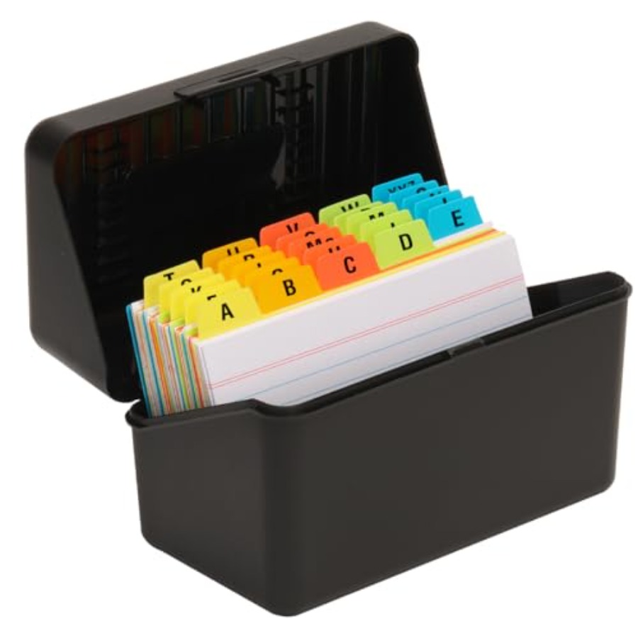 3x5 Index Card Holder with 100 - Index Card Holder avaliação e preço