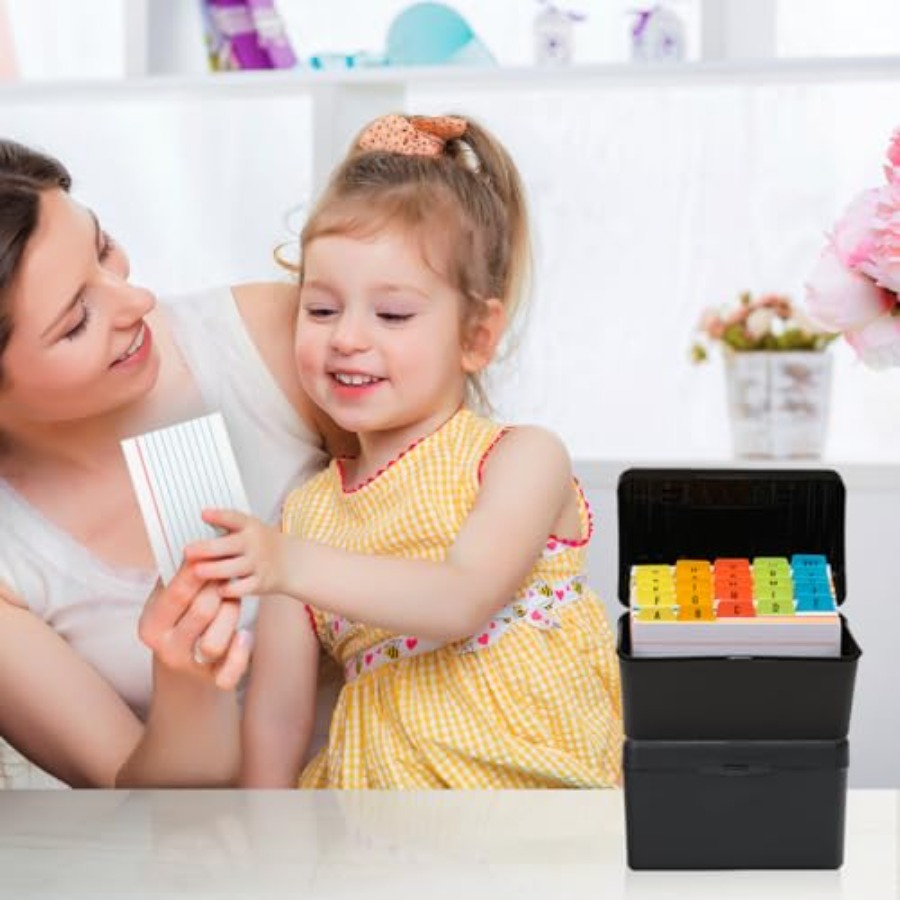 3x5 Index Card Holder with 100 - Index Card Holder avaliação e preço