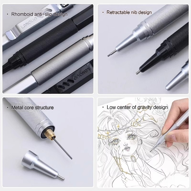 Languo Automatic Mechanical Pe - Mechanical Pencil 0.3 avaliação e preço