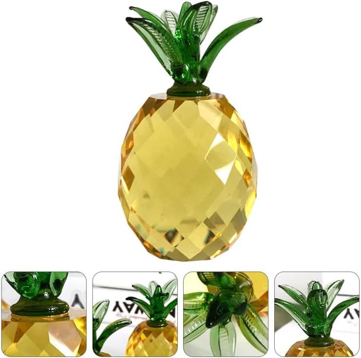 Crystal fruit Paperweight with - Paper Weight Crystal avaliação e preço