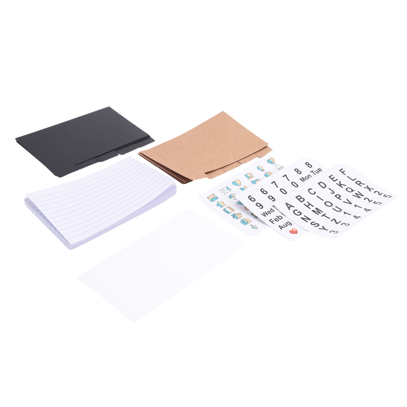 Index Card Holder Set 3X5inch  - Card Index Box avaliação e preço