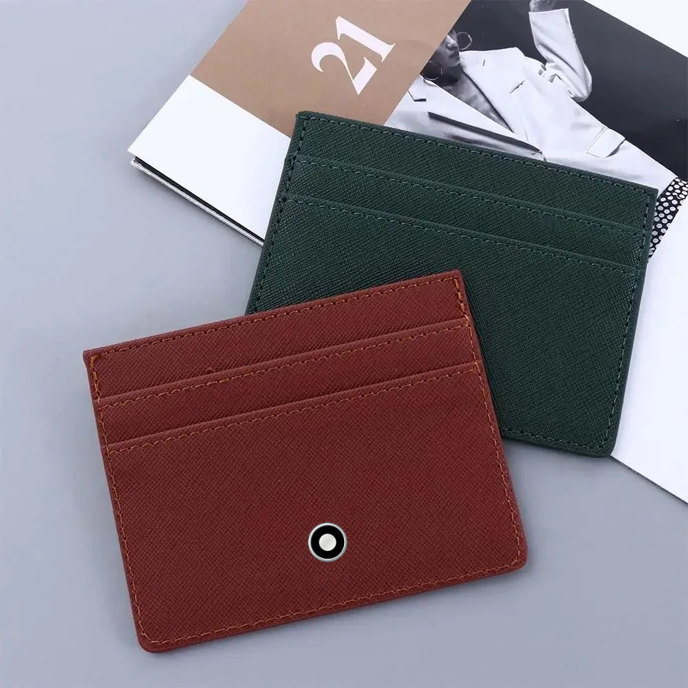 Minimalist Women Men Leather S - Index Card Holder avaliação e preço