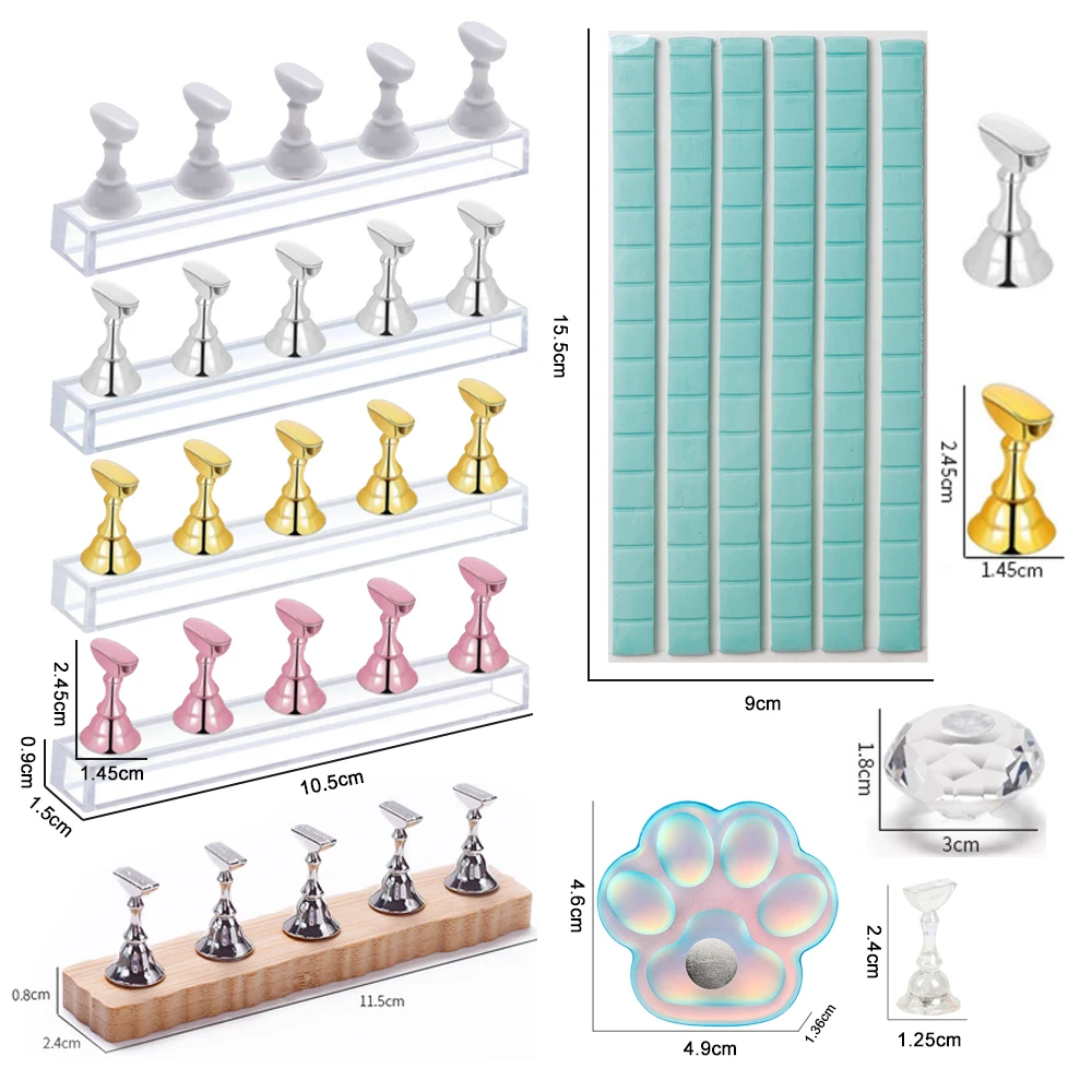 5PCS/Pack Chess Magnetic Nail  - Gel Refill Pack avaliação e preço