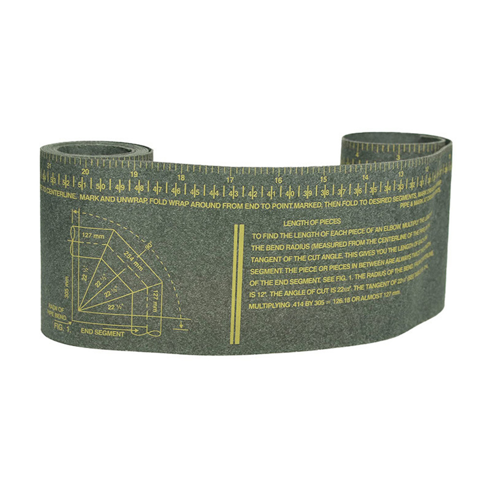 Pipe Measuring Tool Wrap Aroun - Tape Dispenser Weighted avaliação e preço