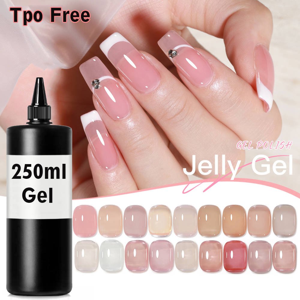 250ml Milky White Jelly Pink G - Gel Refill Pack avaliação e preço