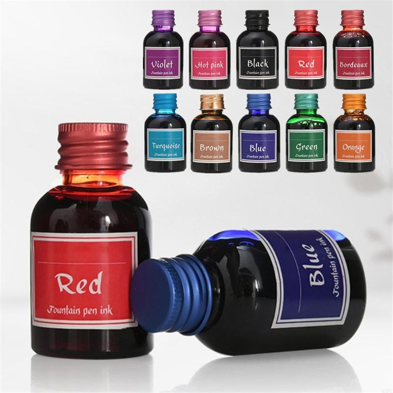 10 Colors 1 Bottle Pure Colorf - Fountain Pen Bottled Ink avaliação e preço