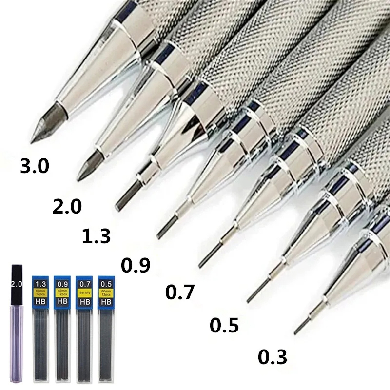 Metal Mechanical Pencil 0.3 0. - Mechanical Pencil 0.3 avaliação e preço