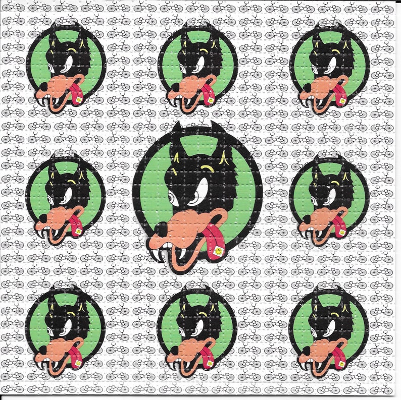 Dire Wolf Psychedelic LSD Acid - Ink Blotter Paper avaliação e preço