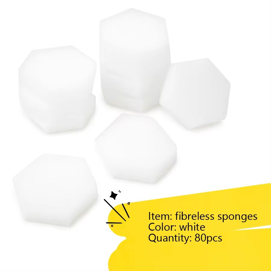 80Pcs Hexagon Soft Sponges, Li - Gel Refill Pack avaliação e preço
