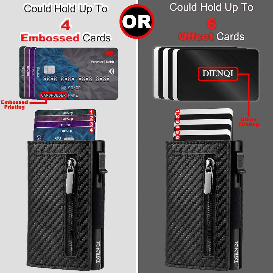 Luxury Brand RFID Credit Card  - Index Card Holder avaliação e preço