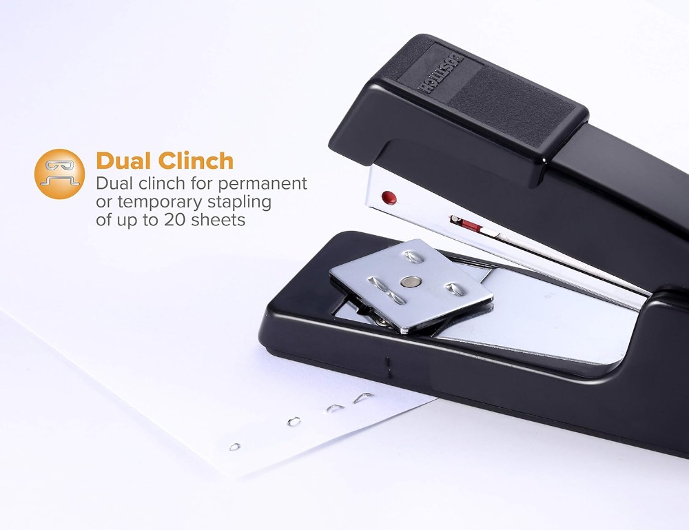 Executive Compact Stapler, 20  - Stapler Half Strip avaliação e preço